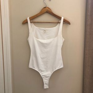 Free People square neck body suit